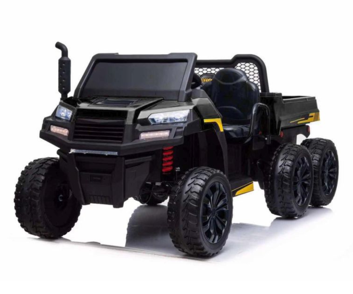 elektriline lasteauto A730-2 must 4 mootoriga