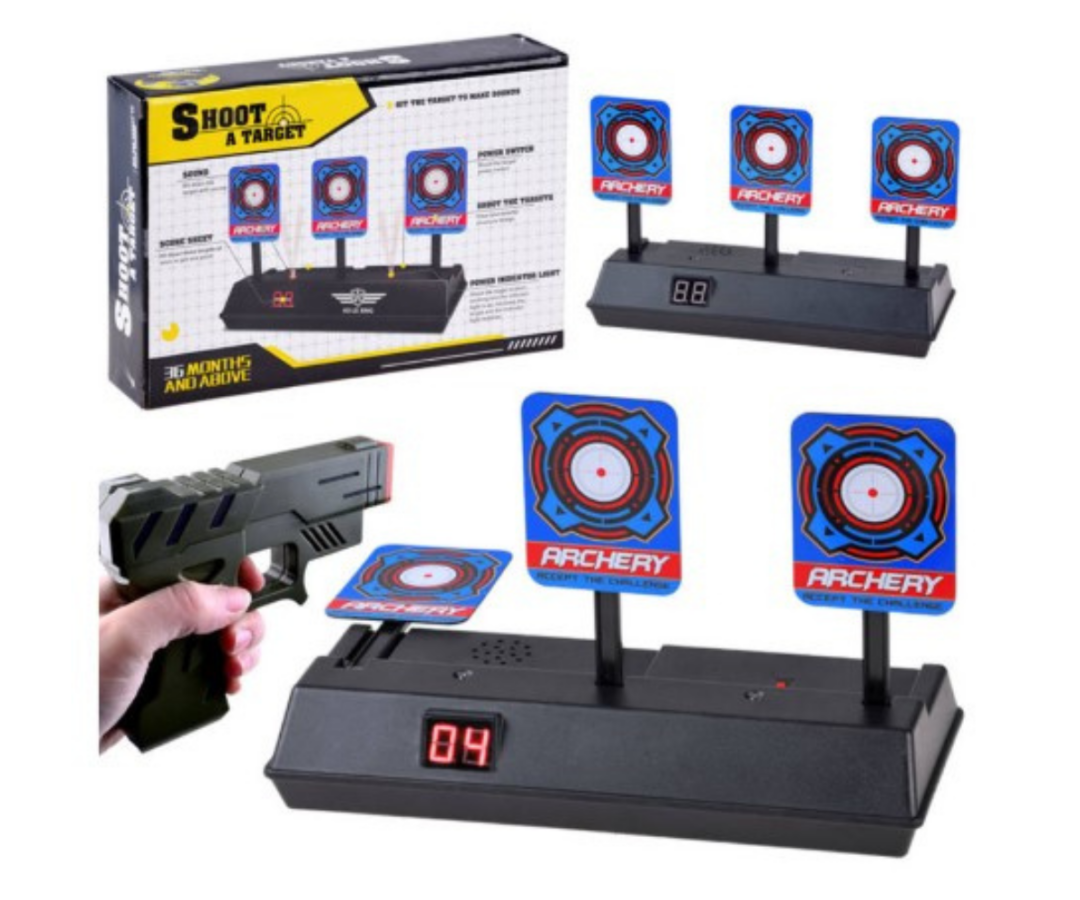 Sihtmärk helide ja valgusega aktiivseks mänguks