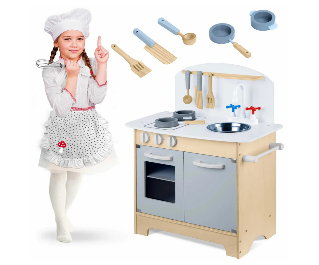 Laste mänguköök realistlike detailidega Ricokids