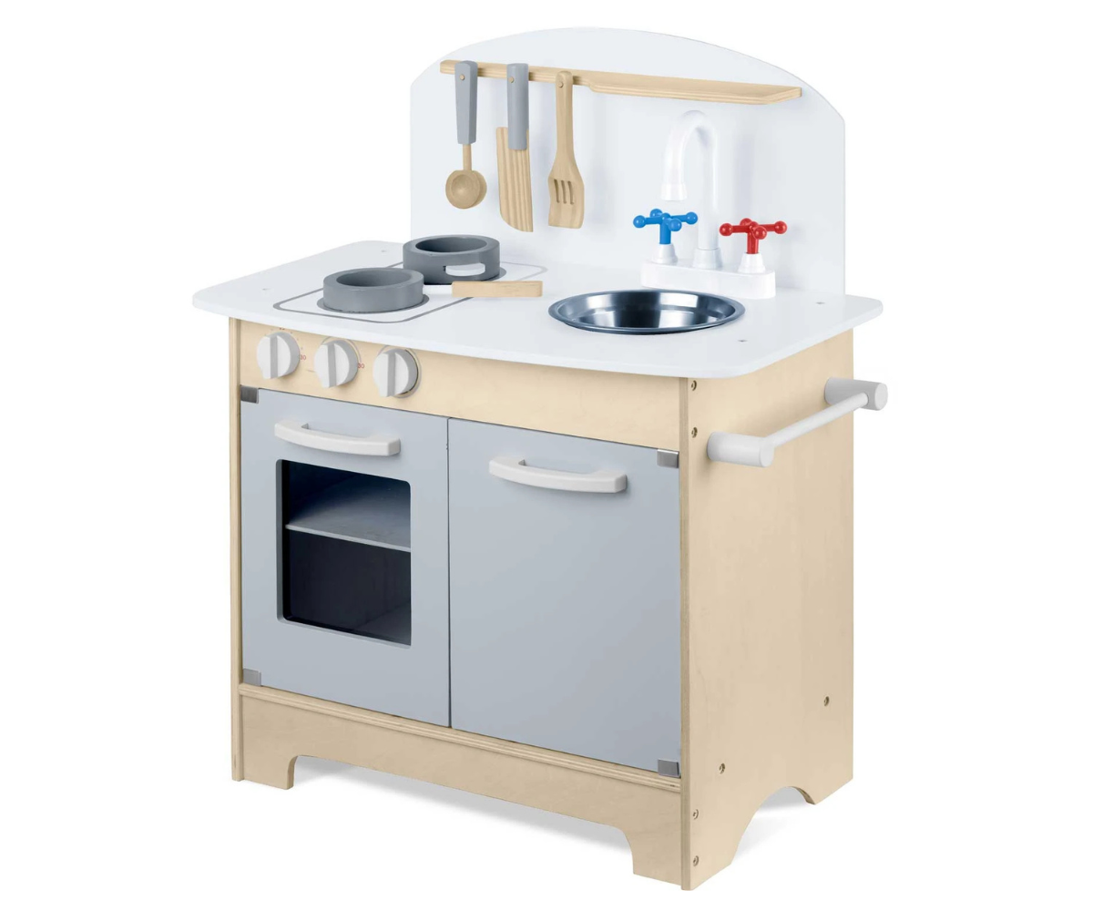 Vastupidav puidust laste köök igapäevaseks mänguks