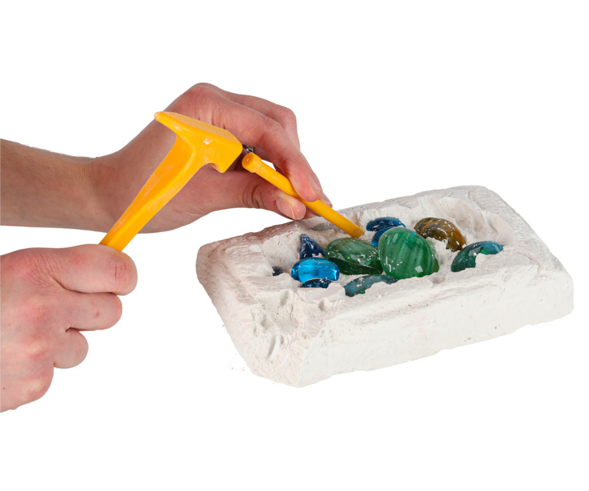 Teemantide ja kristallide kaevamise komplekt