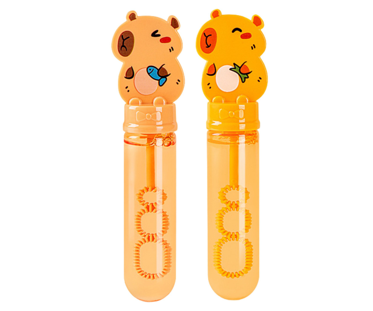 Laste mullimängu pudel kapibara kujundusega