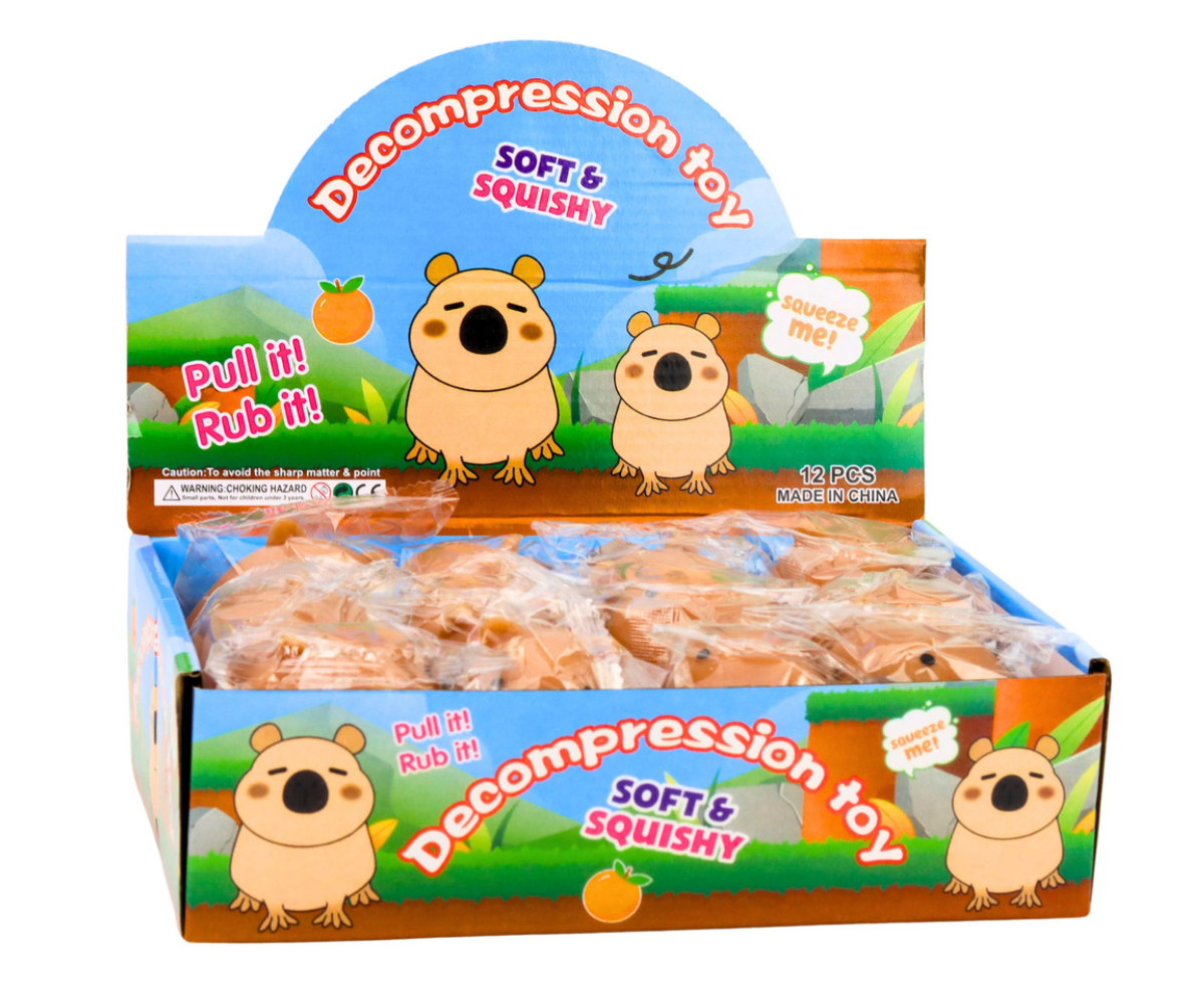 Kapibara stressipall squishy pehme mänguasi