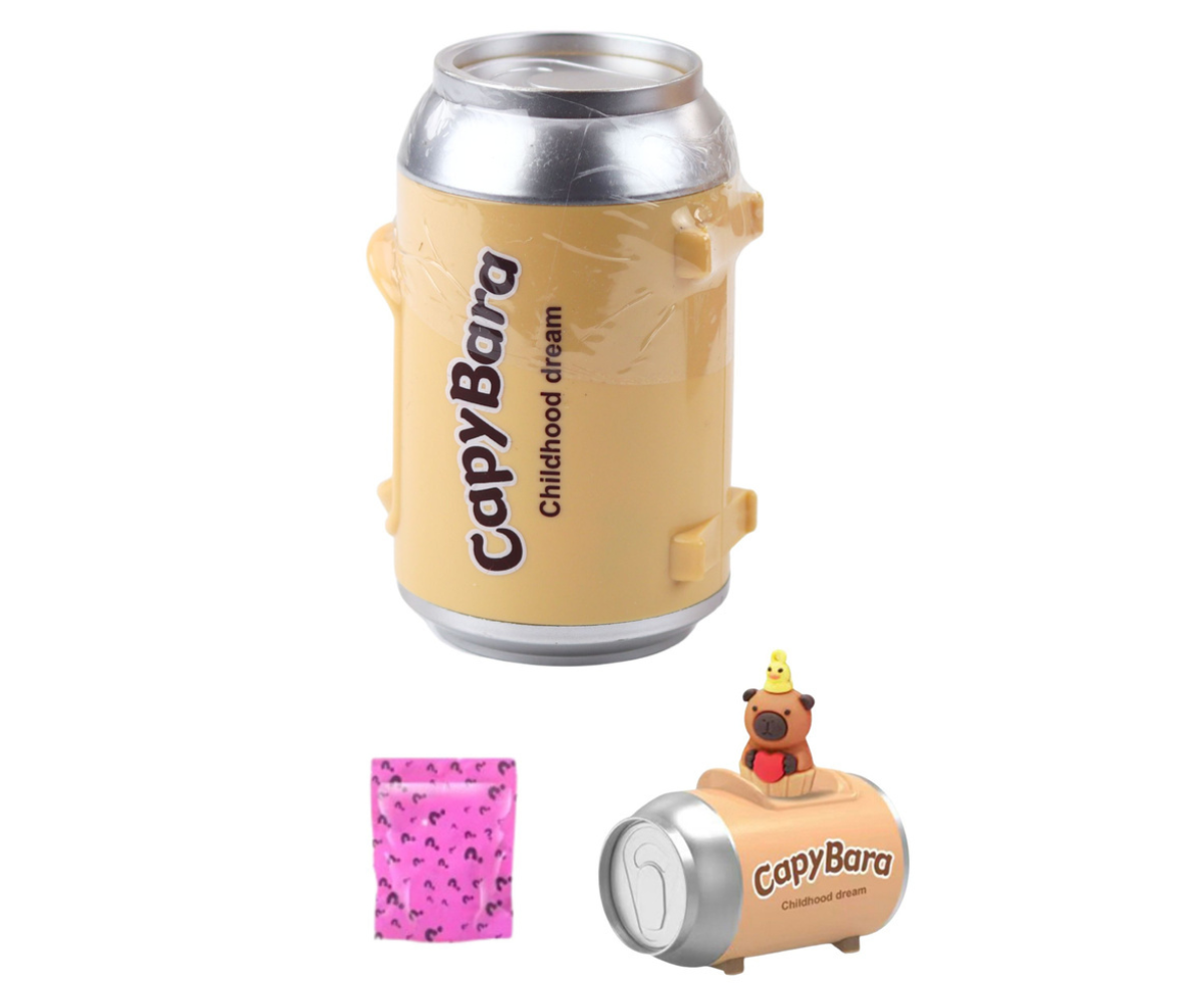 Kapibara mini figuur võtmehoidjana seljakotile