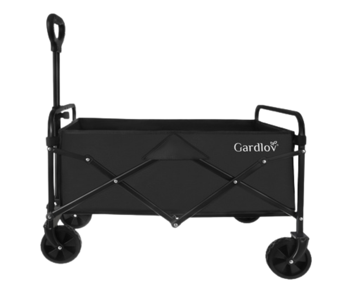 Gardlov aiakäru must disain tugev terasraam