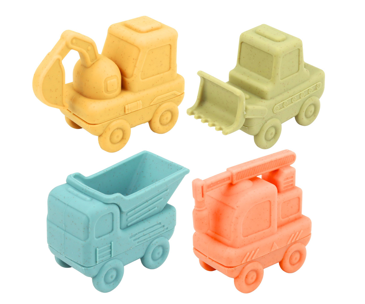 Väikelaste kummist sõidukid pritsimisfunktsiooniga