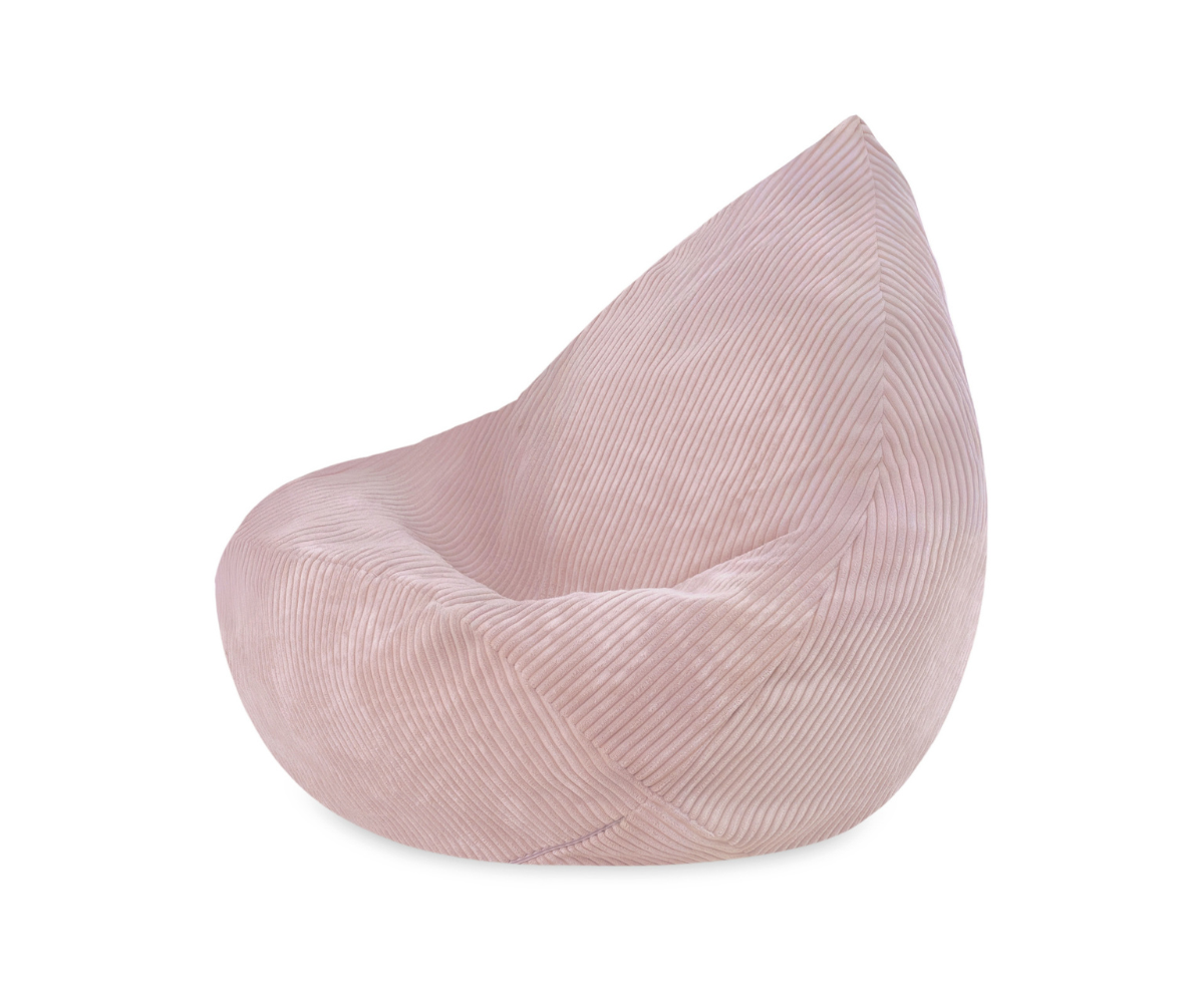 Laste kott-tool S 85x80x75cm Drop Plush Nest - õrnroosa
