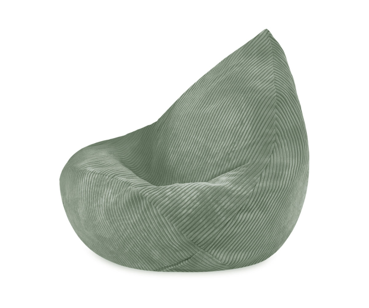 Laste kott-tool S 85x80x75cm Drop Plush Nest - pastelne roheline