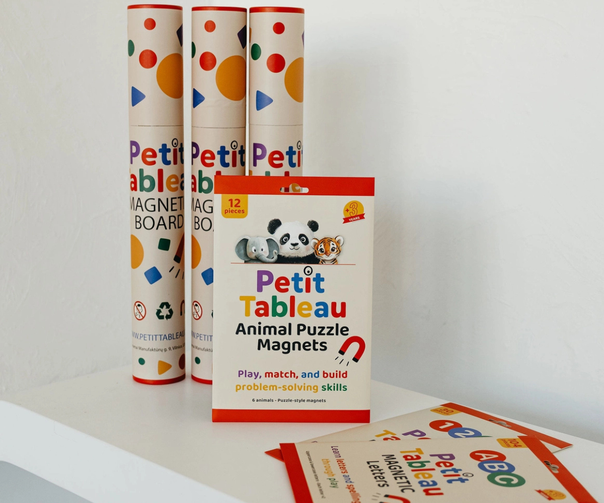 Magnetiline seinatahvel lastele karukujuline must