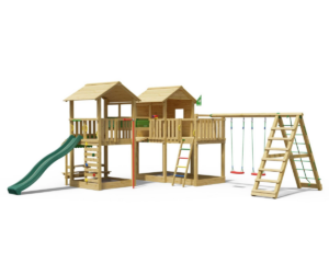 Laste mänguväljak kiikumiseks, ronimiseks ja liulaskmiseks