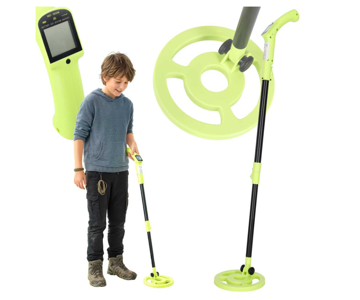 Arendav õuemäng metallidetektoriga