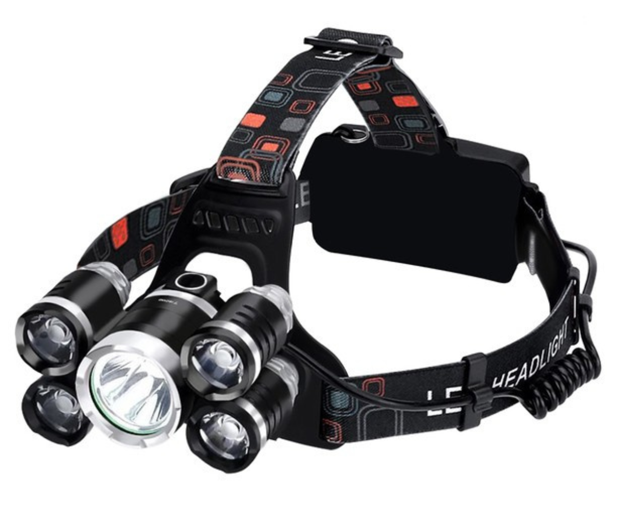 Pealamp autolaadija ja akudega komplektis