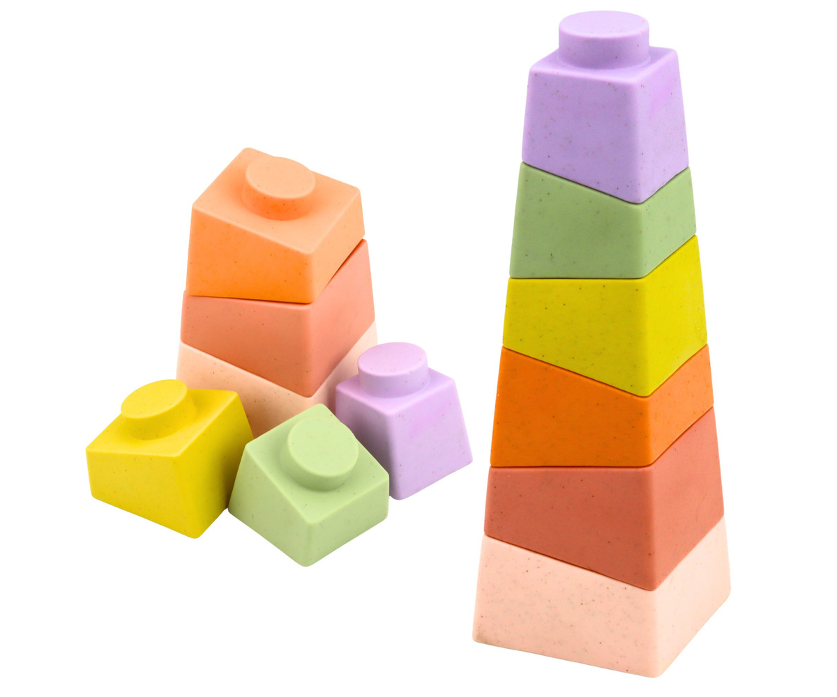 Arendavad sensoorsed klotsid peenmotoorika ja koordinatsiooni jaoks