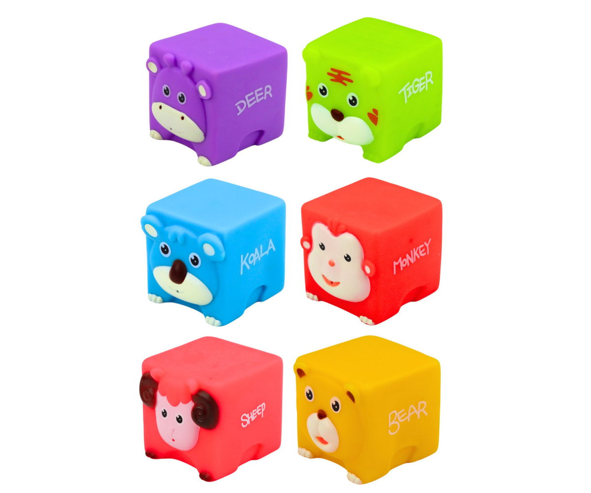 Värvilised sensoorsed loomaklotsid kompimismeele arendamiseks