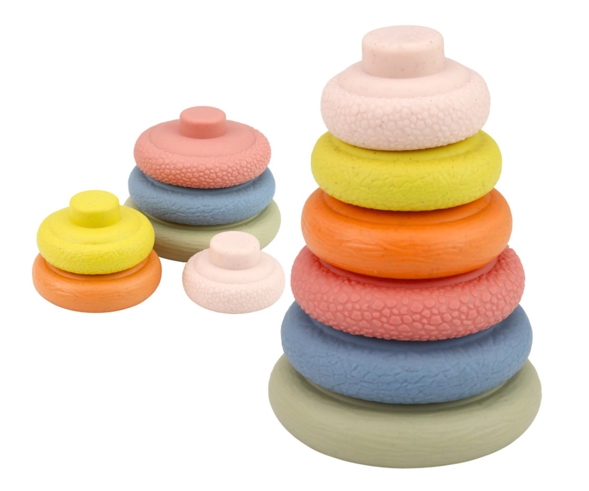 Värvilised sensoorsed pallid ja klotsid kompimismeele arendamiseks