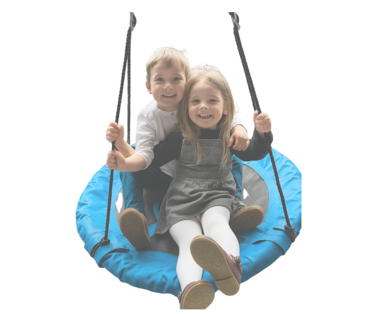 Sinine telk pesakiigele lapsele tuppa ja õue