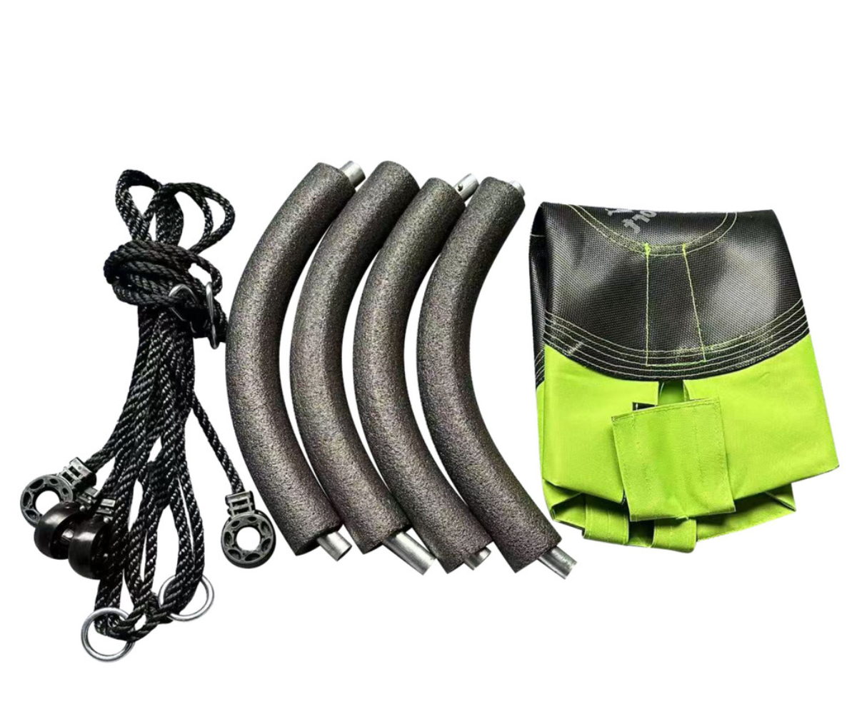 LEAN Sport roheline pesakiik tugeva raamiga õue ja tuppa