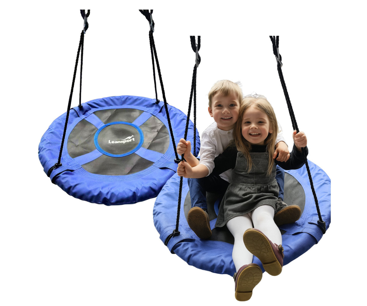 80 cm pesakiik reguleeritavate köitega laste kiikumiseks