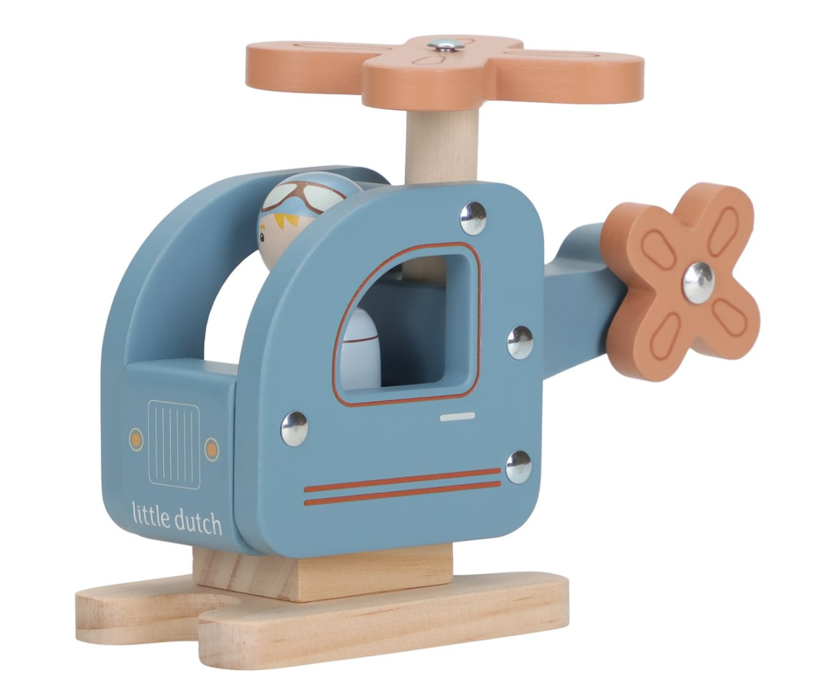 FSC puidust mänguhelikopter Little Dutch kollektsioonist