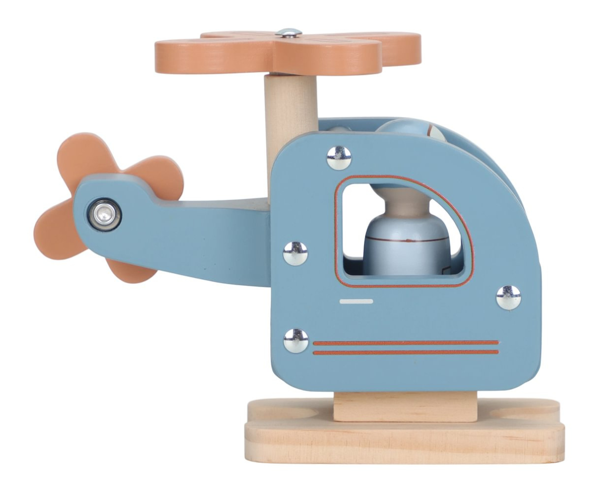 Armas puidust helikopter lapsele kujutlusvõime arendamiseks