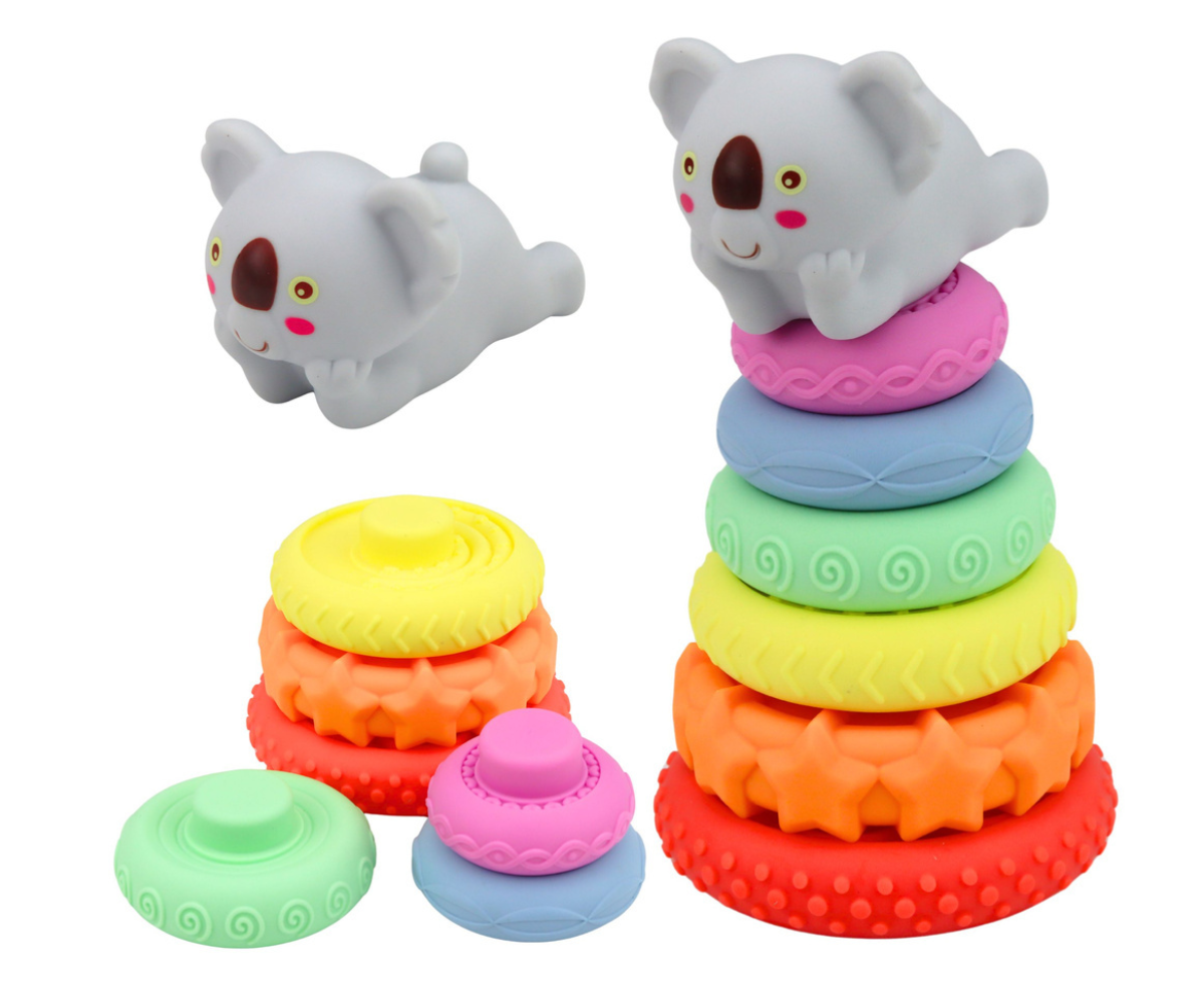 Arendavad kummist mänguasjad peenmotoorika ja koordinatsiooni jaoks