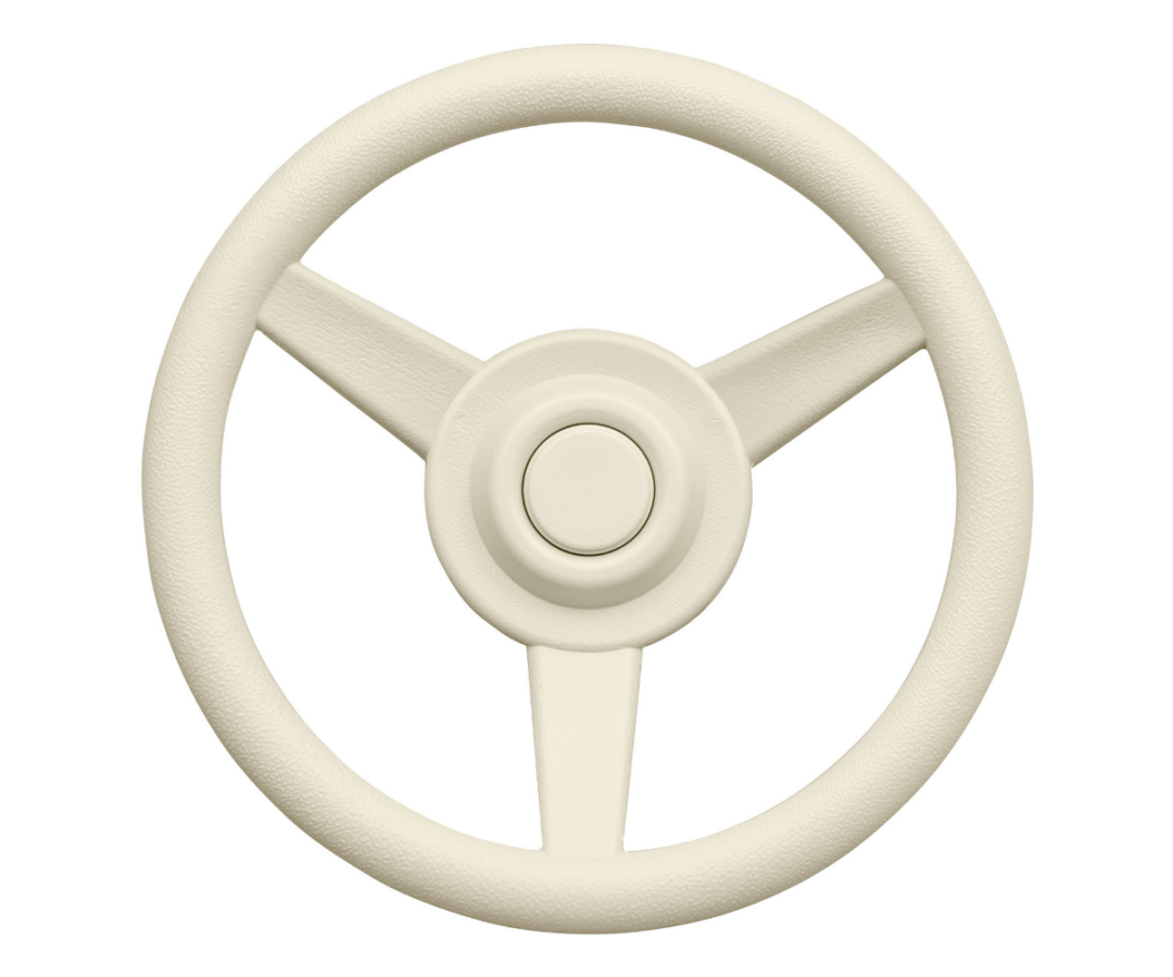 Mänguväljaku rooliratas 30 cm pastelne valge