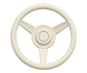 Mänguväljaku rooliratas 30 cm pastelne valge