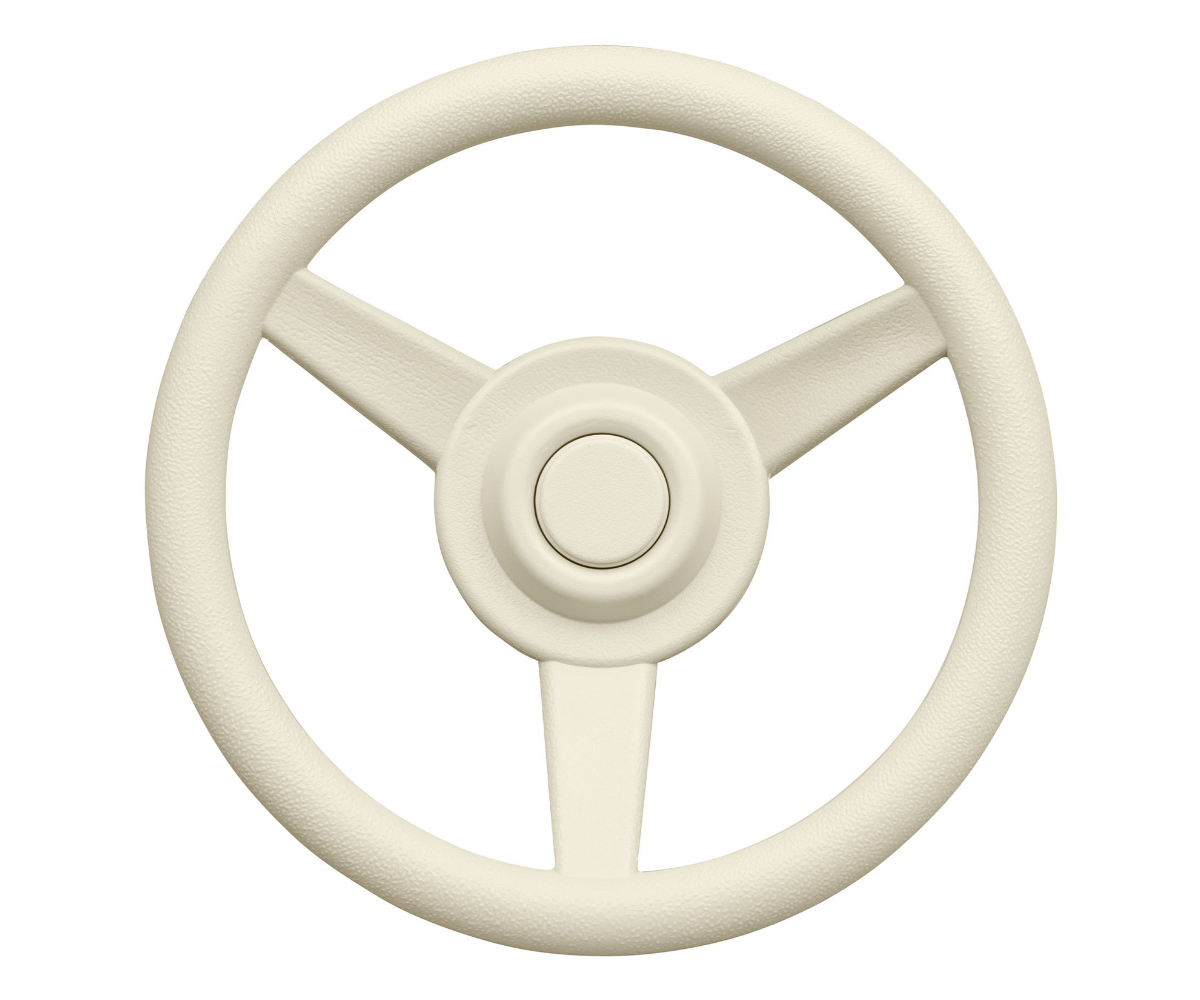 Mänguväljaku rooliratas 30 cm pastelne valge