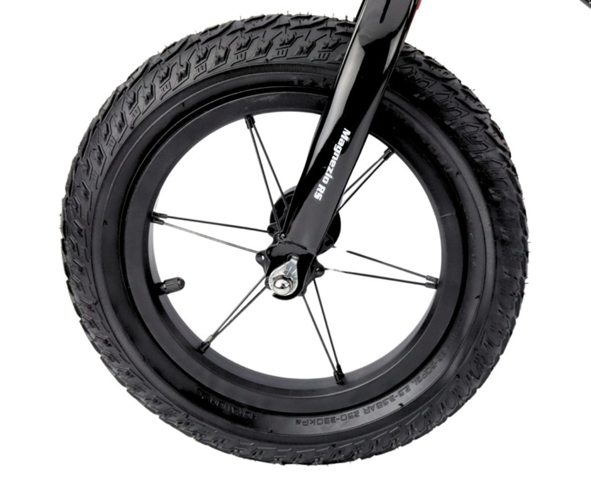 Must tasakaaluratas lapsele EVA-ratastega