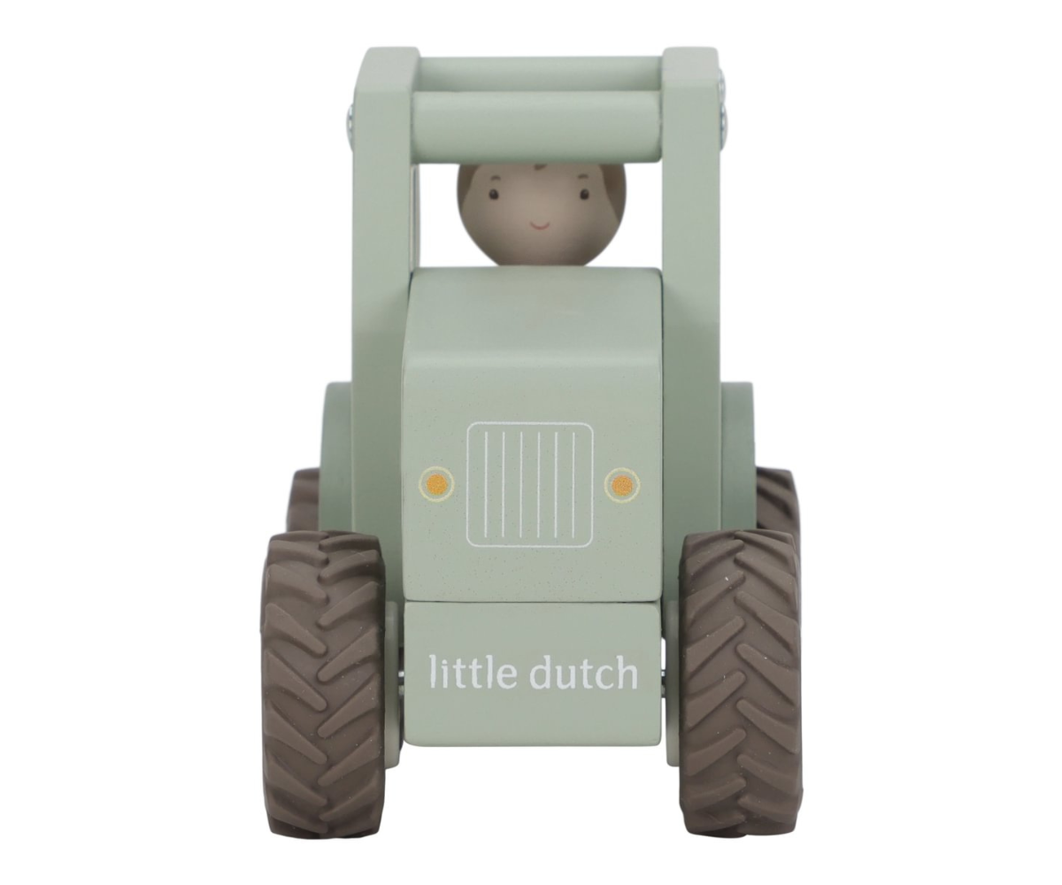 Armas puidust traktor lapsele kujutlusvõime arendamiseks