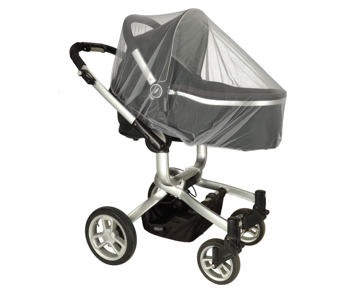 Elastne sääsevõrk turvaliseks ja rahulikuks uneks vankris