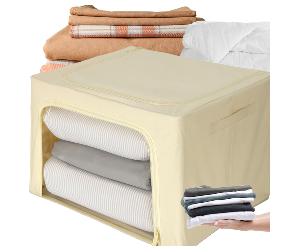 Hoiukott voodipesu ja hooajaliste esemete säilitamiseks