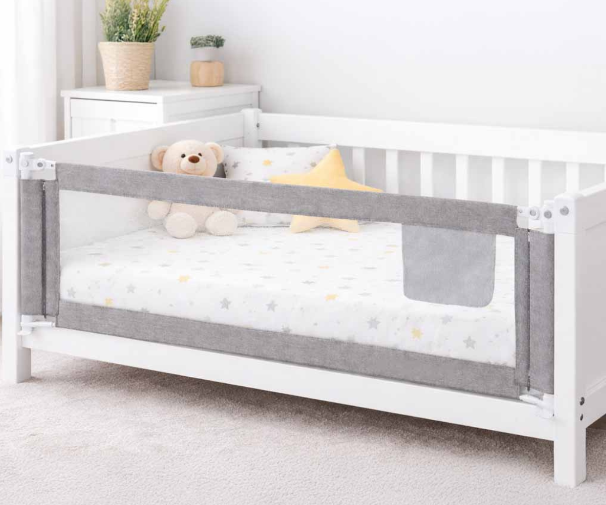 turvapiire voodile kukkumise vältimiseks lapsele