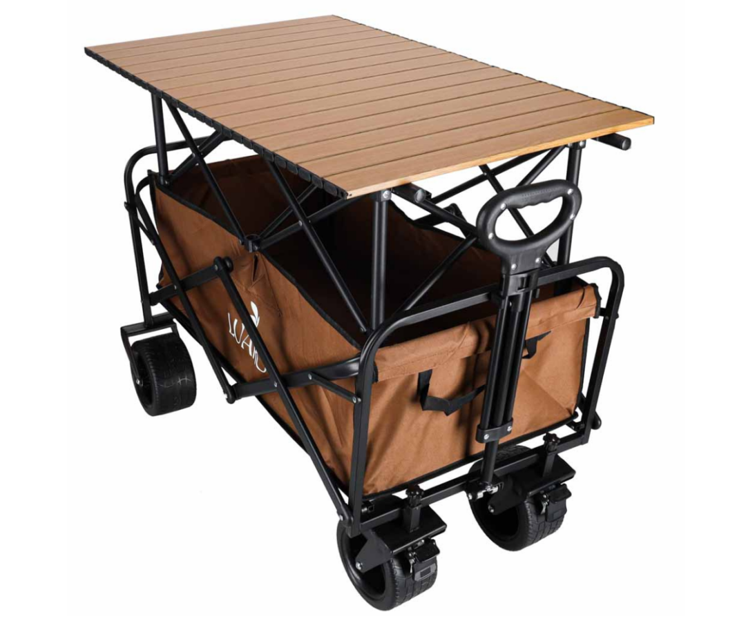 Vastupidav 2in1 rannakäru kuni 120 kg kandevõimega 🏕️☀️