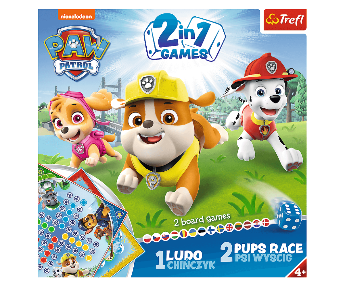 Paw Patrol mängulaud kahepoolne laste mäng