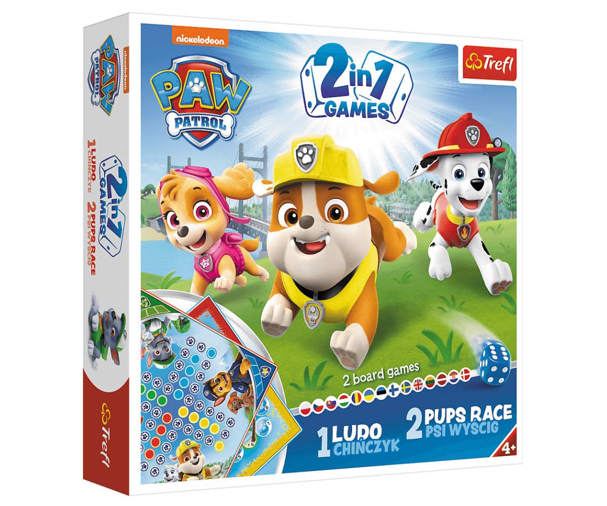 laste lauamäng Paw Patrol Trefl 2 kuni 4 mängijale