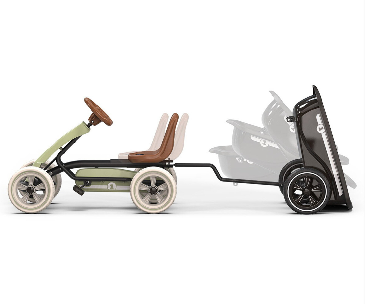 pedaalidega kart lastele reguleeritava istmega