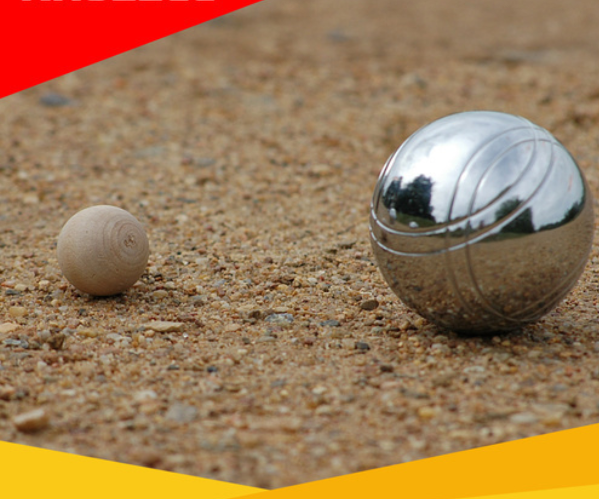 petanque kuulid puidust sihtkuuli ja mõõtenööriga