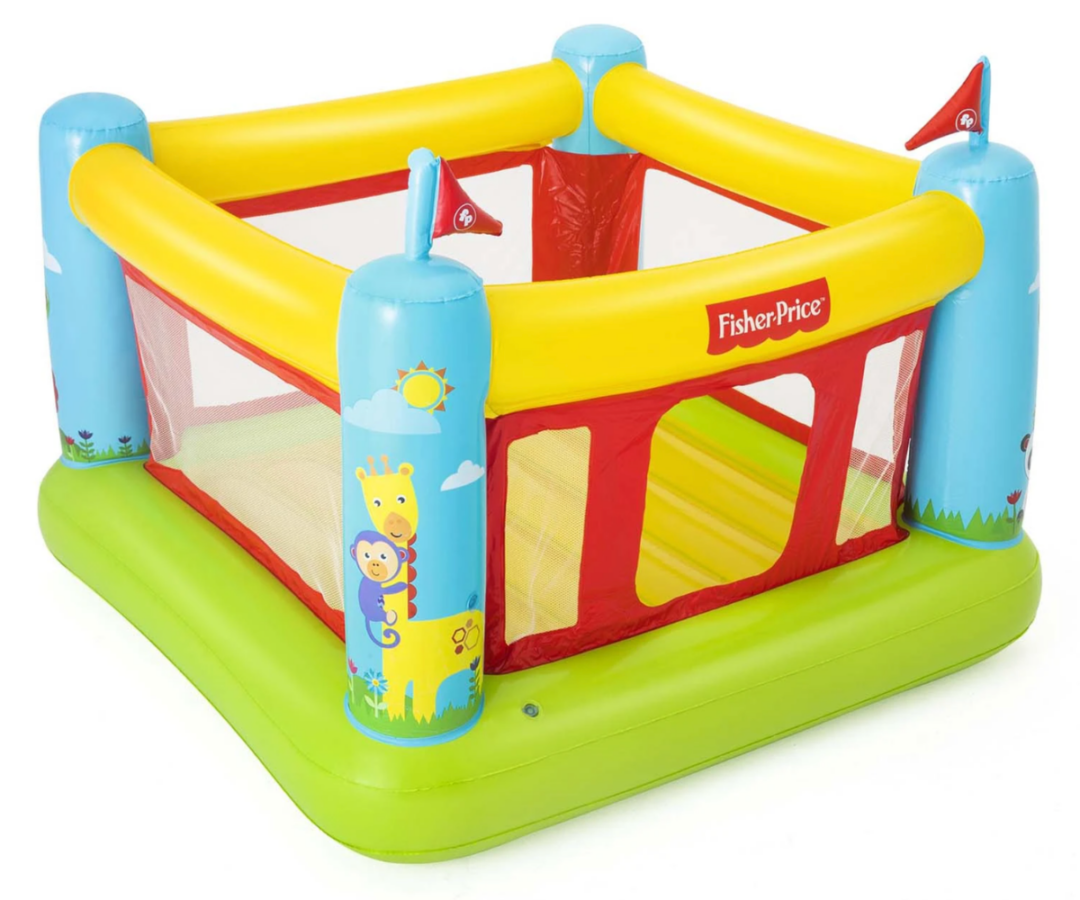 Fisher-Price batuut pehmete seintega aktiivseks õuemänguks 🎉