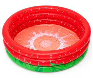 Täispuhutav lastebassein kolme õhkrõnga ja pehme põhjaga 💦