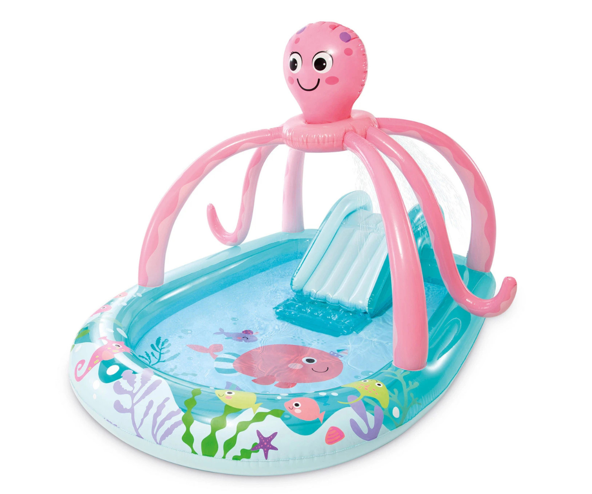 INTEX täispuhutav mängukeskus basseini ja rõngamänguga 💦
