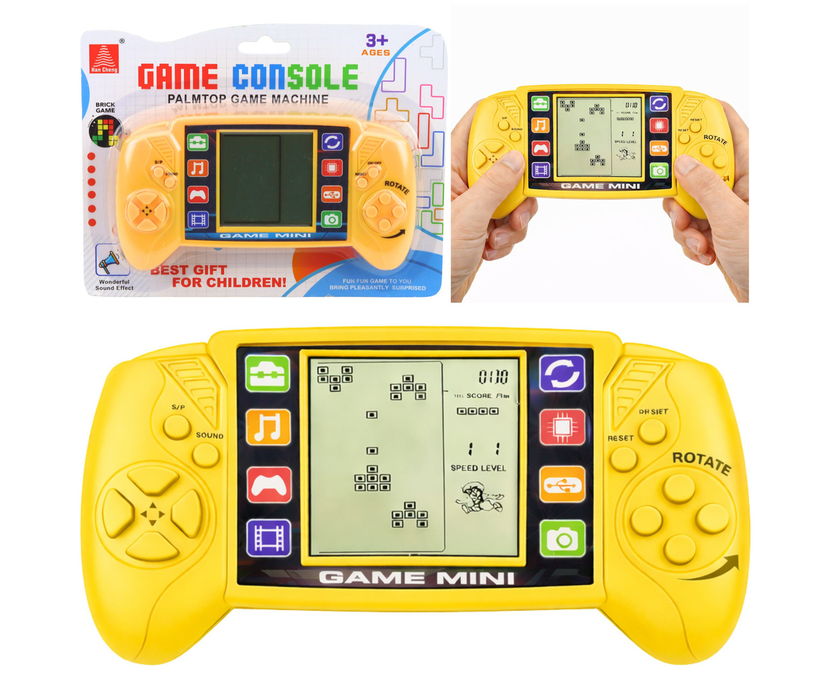 Tetris LCD mängukonsool taskusse reisile