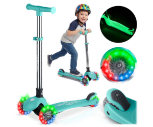 laste tõukeratas Ricokids Glow valgusefektidega