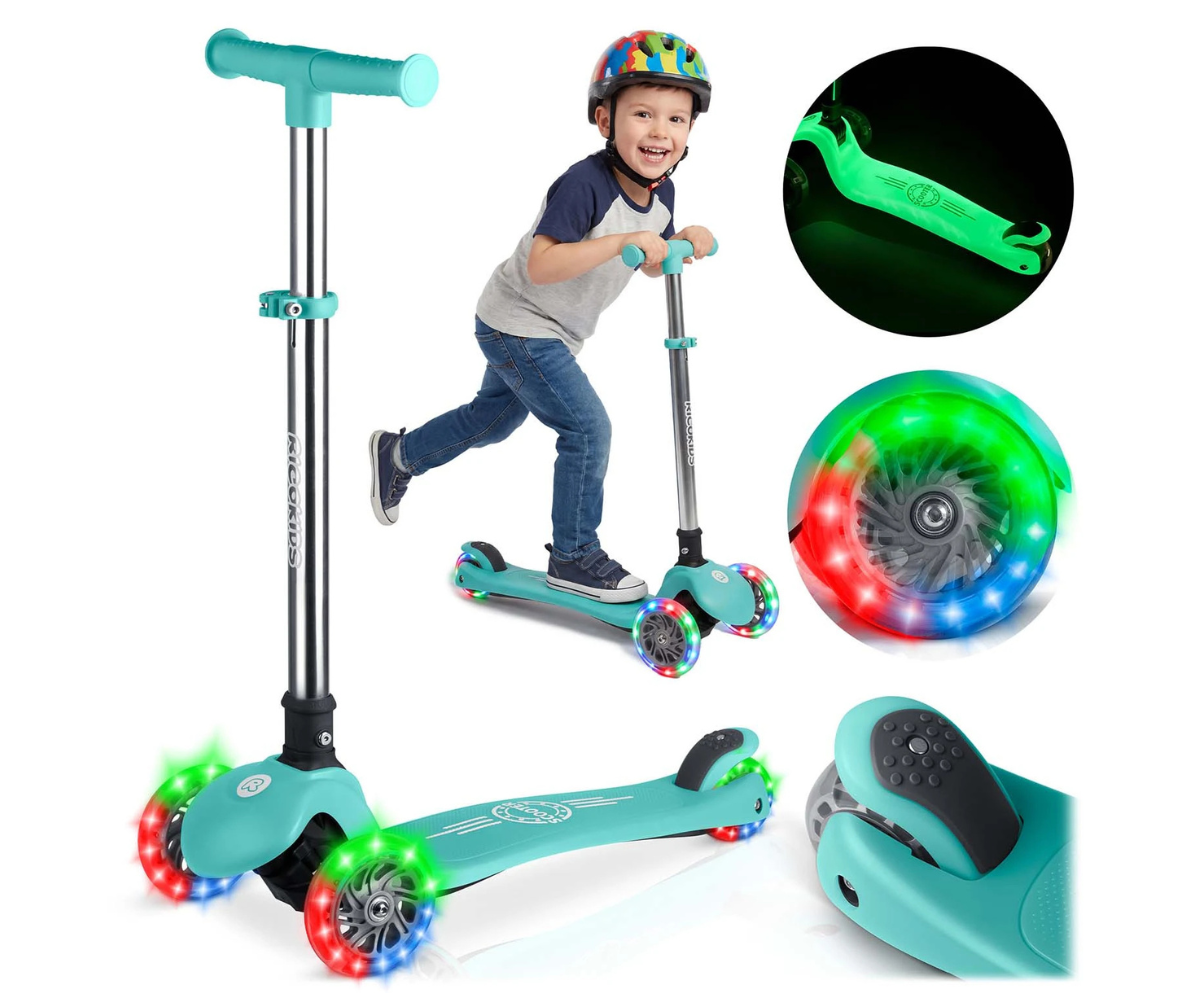 laste tõukeratas Ricokids Glow valgusefektidega