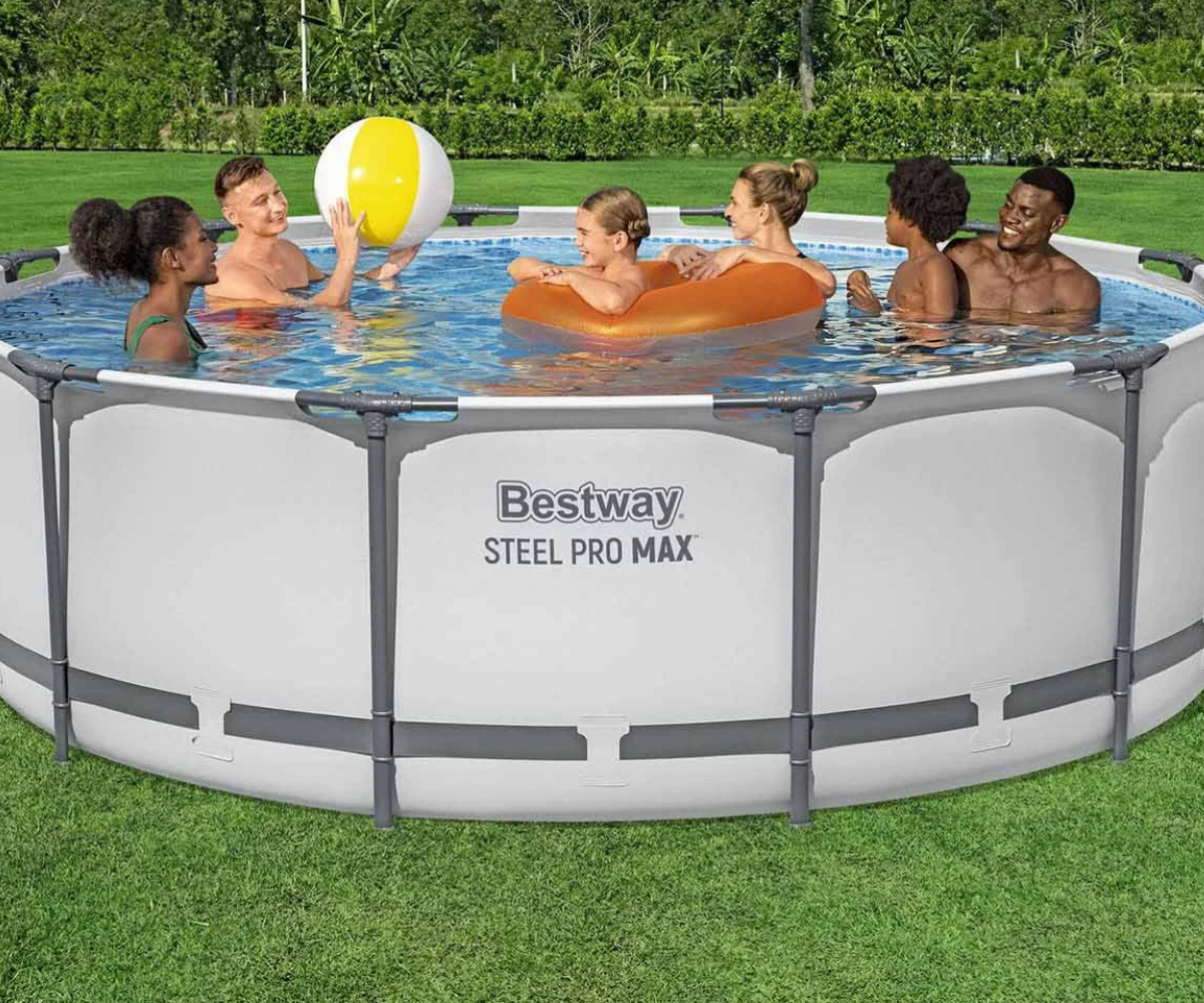 suur ümmargune bassein koos filtrisüsteemiga bestway