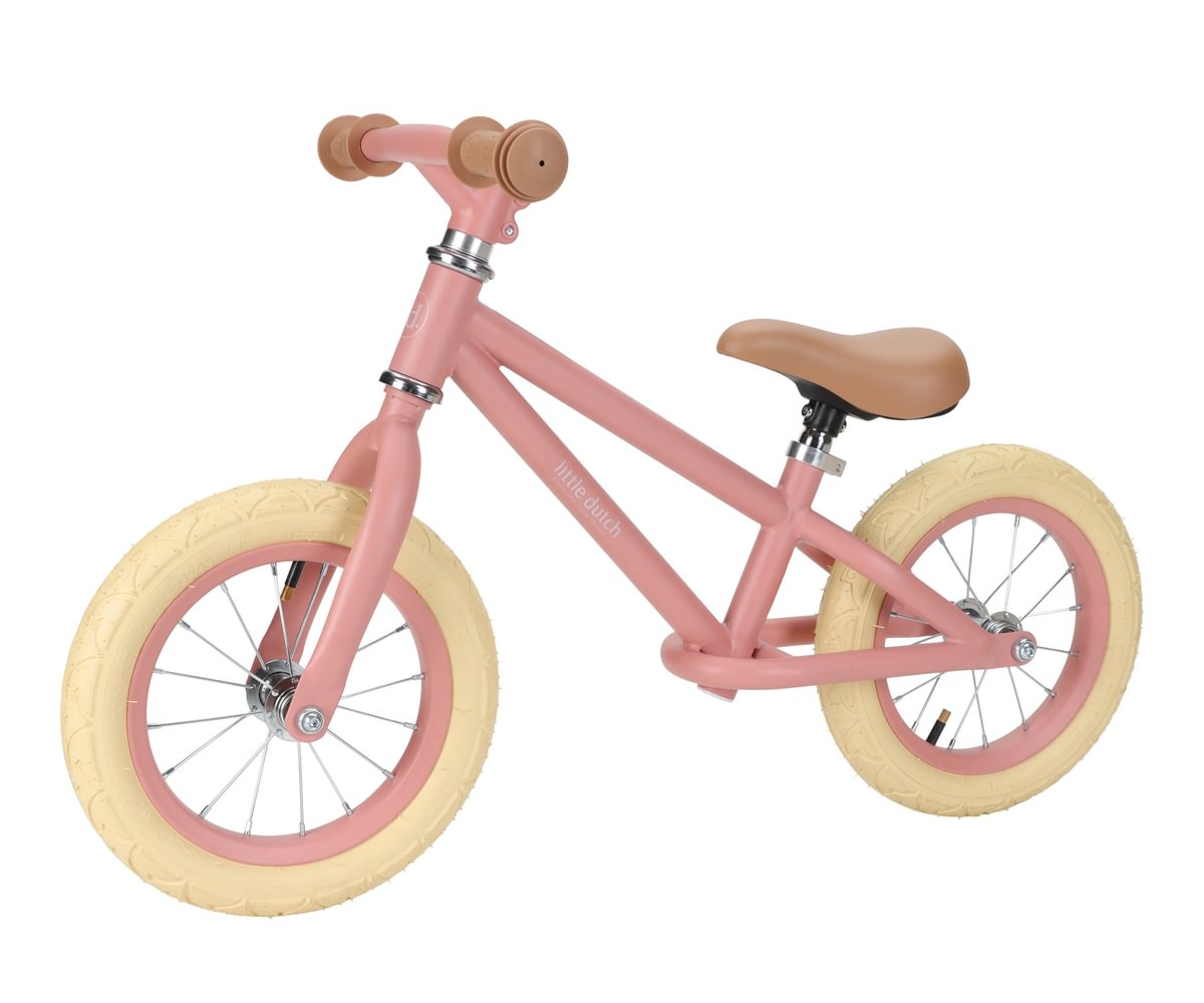 Jooksuratas õhkrehvidega 12 Pink Little Dutch (2+) - roosa 2