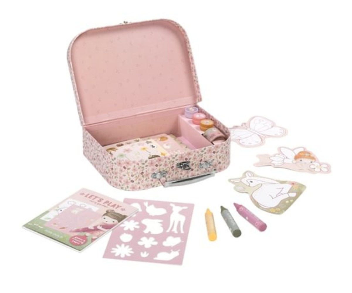 Little Dutch loovuskomplekt šabloonide, kriitide ja teibiga 🌟