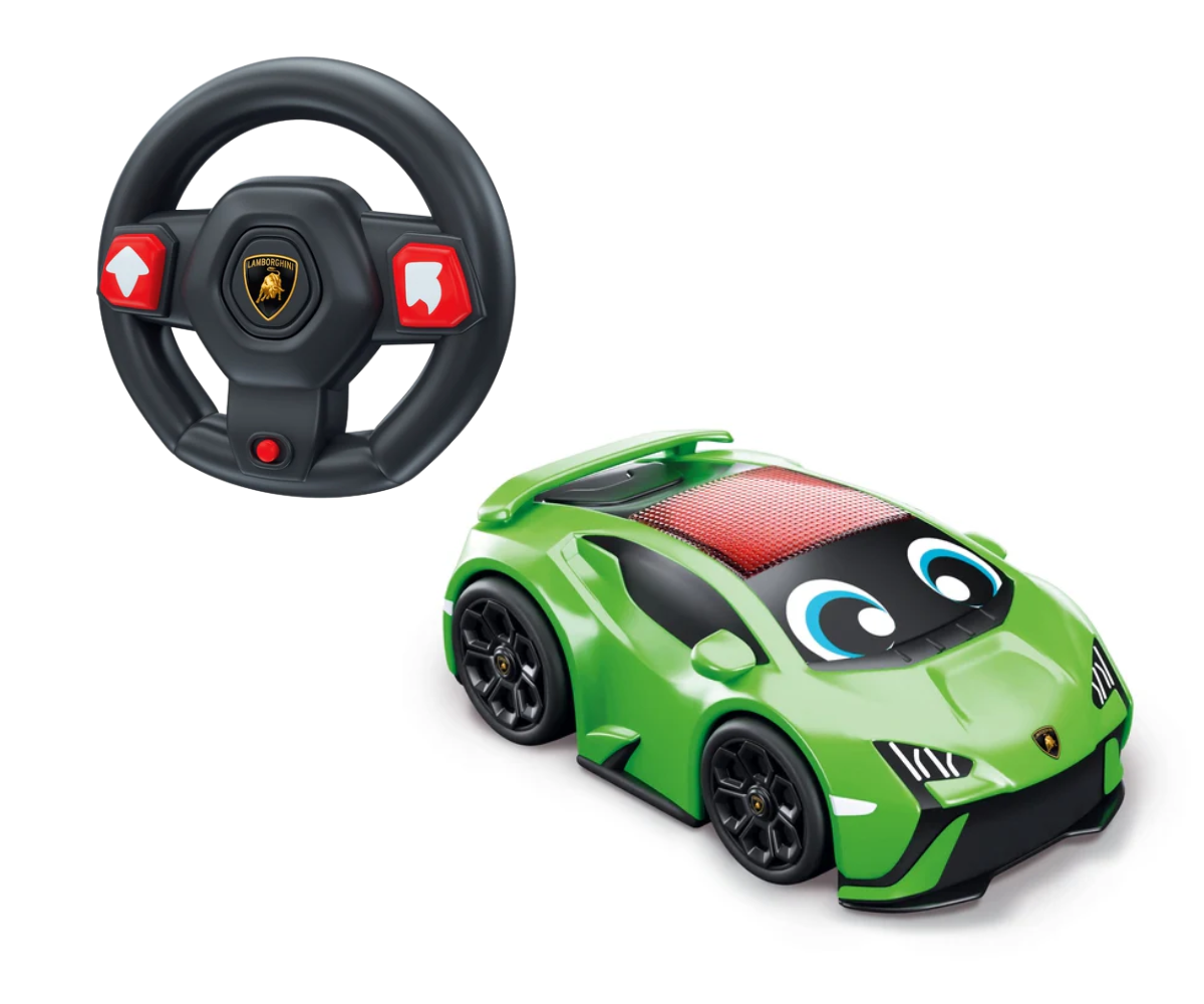 Ametliku Lamborghini Huracáni disainiga mänguauto ühendab kvaliteetse viimistluse, turvalise konstruktsiooni ja vastupidavad materjalid 🏎️💛