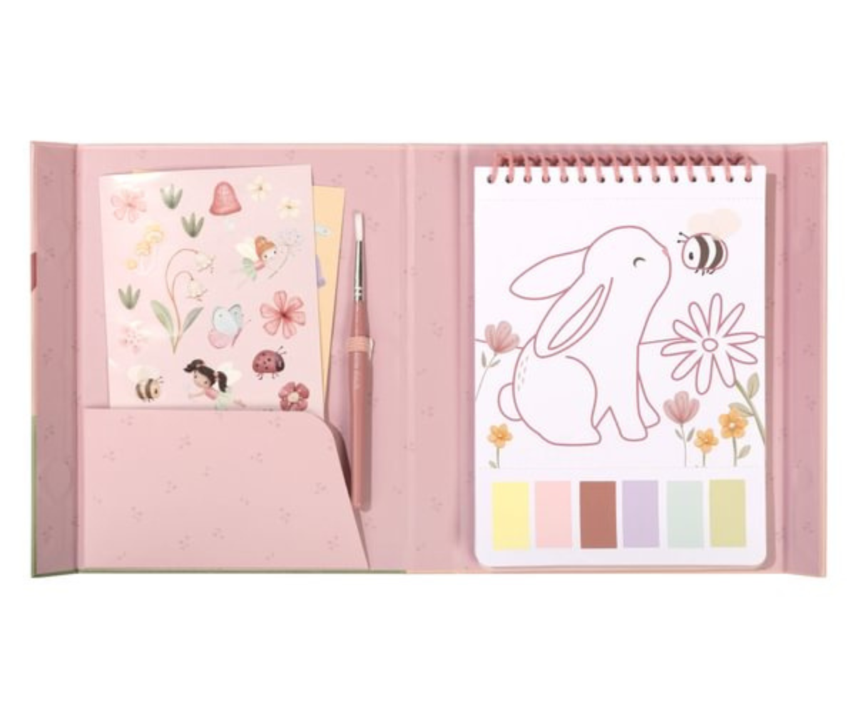 Loovust ja peenmotoorikat arendav maalimiskomplekt 🌸🎨💛