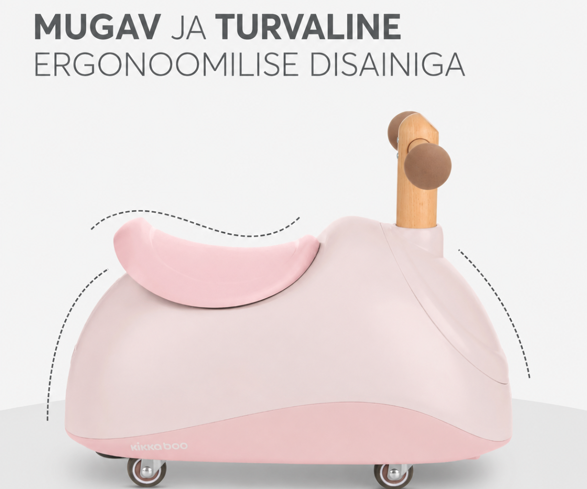 Kaunis roosa disain muudab SIZZY pealeistutava auto pilkupüüdvaks kingituseks väikesele autosõbrale. 🎀💕